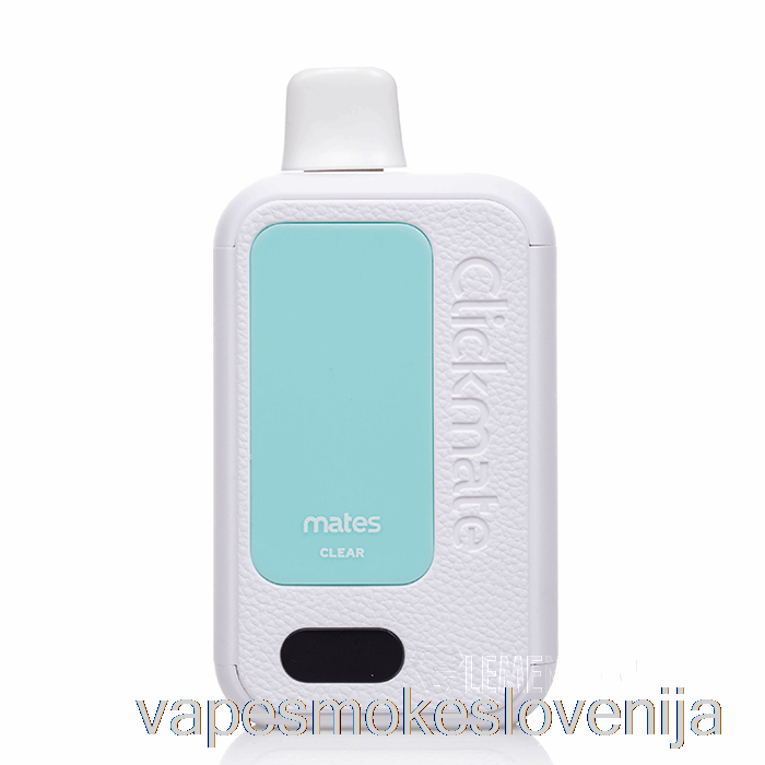 Vape Slovenija 7 Daze Clickmate 15000 Komplet Za Enkratno Uporabo Clear